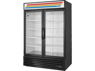 Refurbished True® Refrigerator: GDM-49 2-Door Commercial Glass Door Cooler