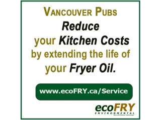 Cooking Oil Filtration